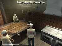 hitman: contracts, кухня